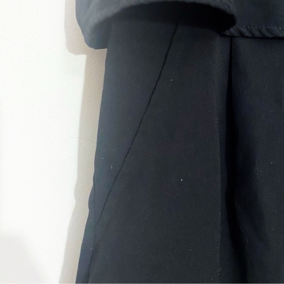 FOREVER 21 high neck lace collar flowy overlay on top shorts bottom romper S - Picture 5 of 9